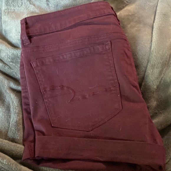 NWOT Maroon Super Stretch Shortie - Picture 2 of 2